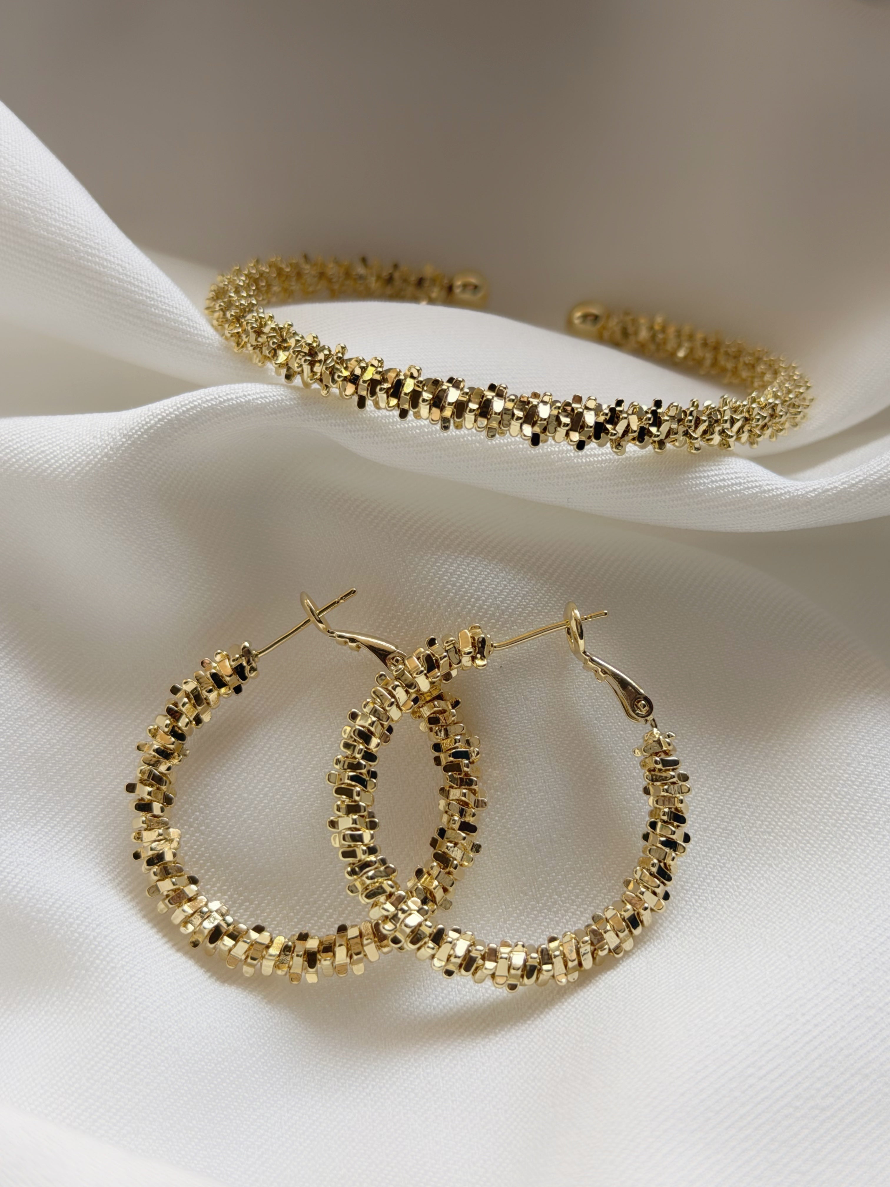 Gold Tasarım Halka Set Vintage Aksesuar