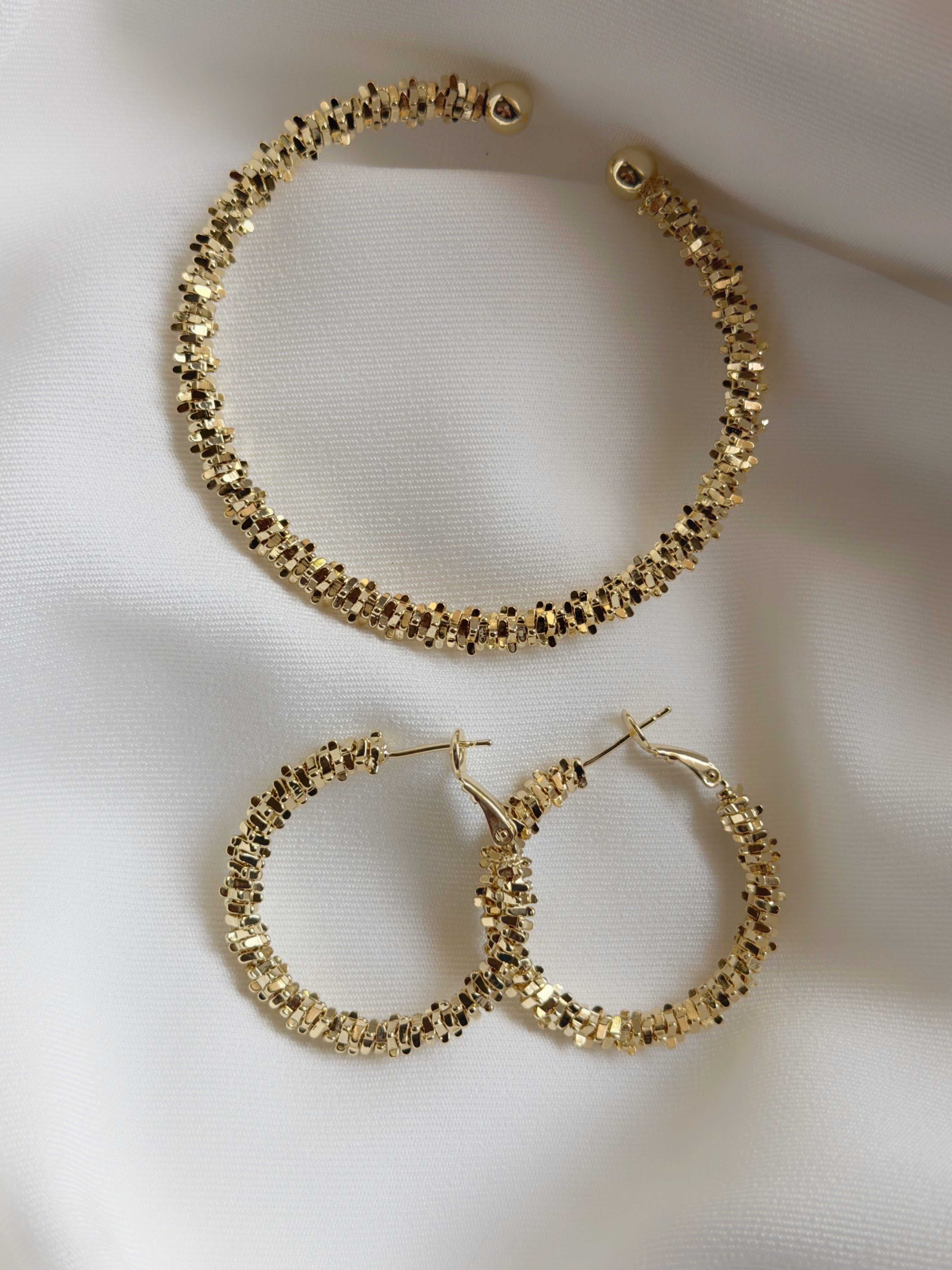 Gold Tasarım Halka Set Vintage Aksesuar