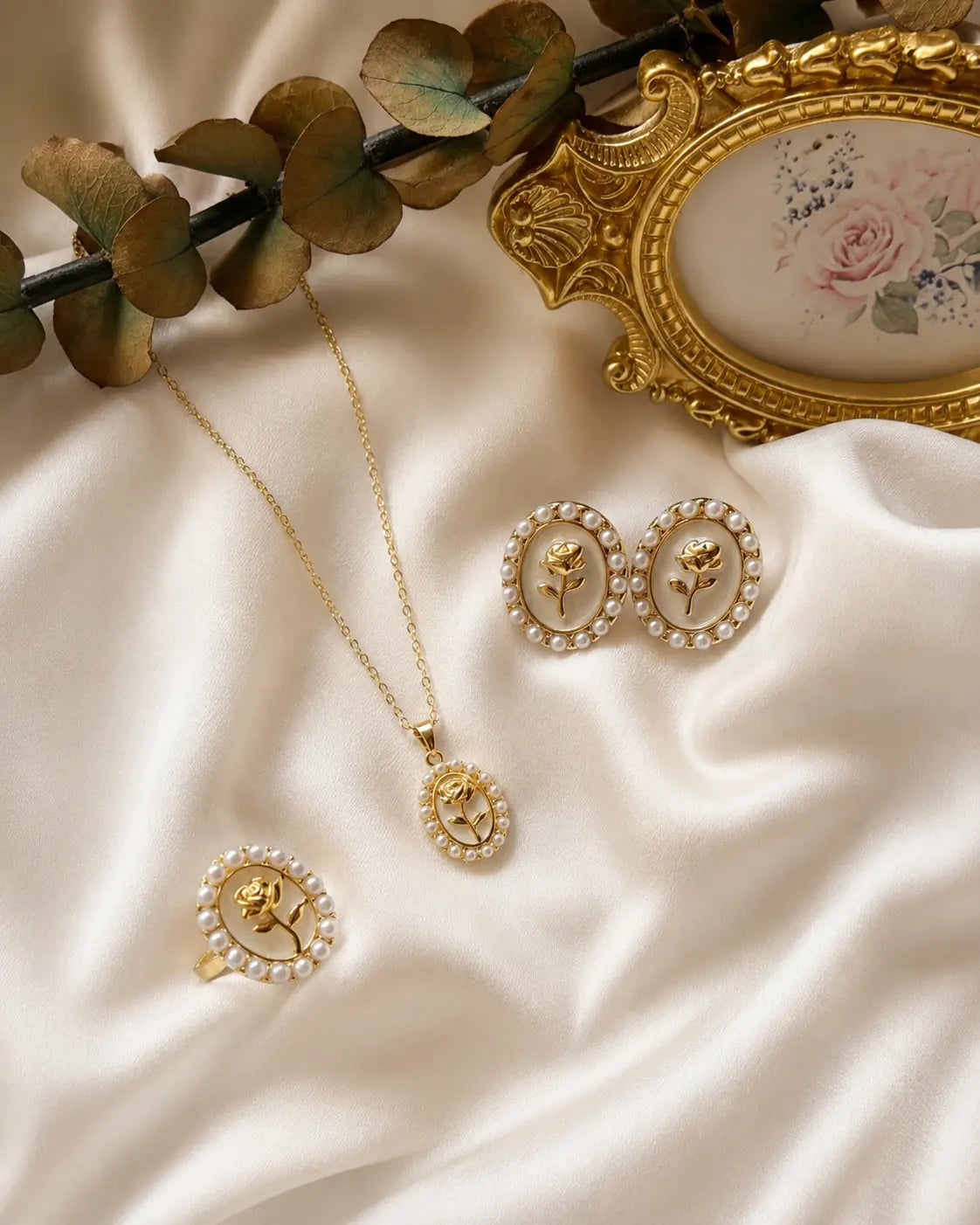 Vintage Rose Set Vintage Aksesuar