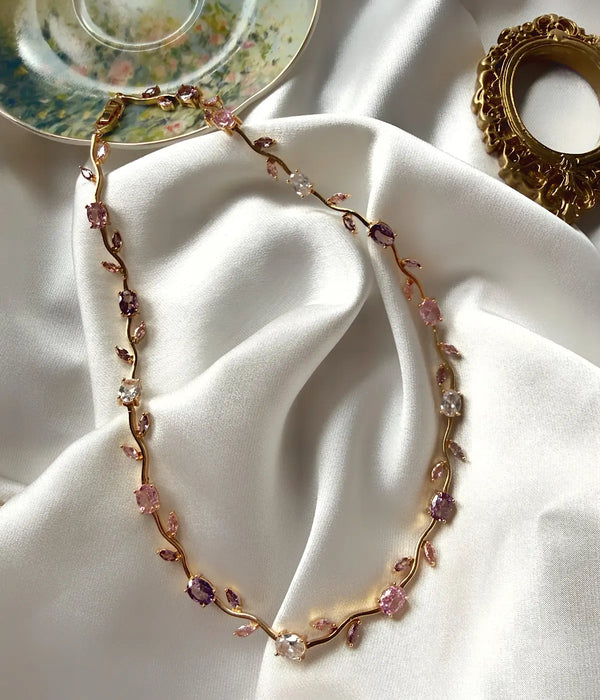 Violette Gold Vintage Kolye Vintage Aksesuar