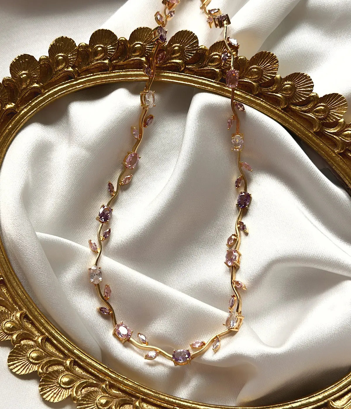 Violette Gold Vintage Kolye Vintage Aksesuar