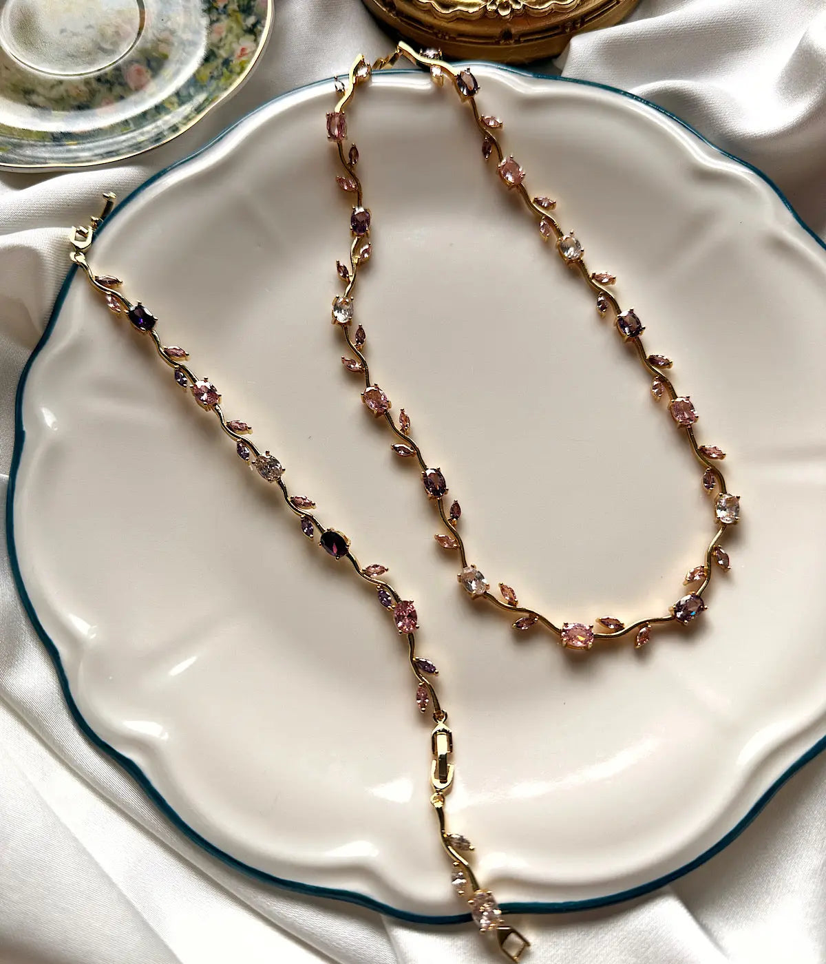 Violette Gold Vintage Set Vintage Aksesuar