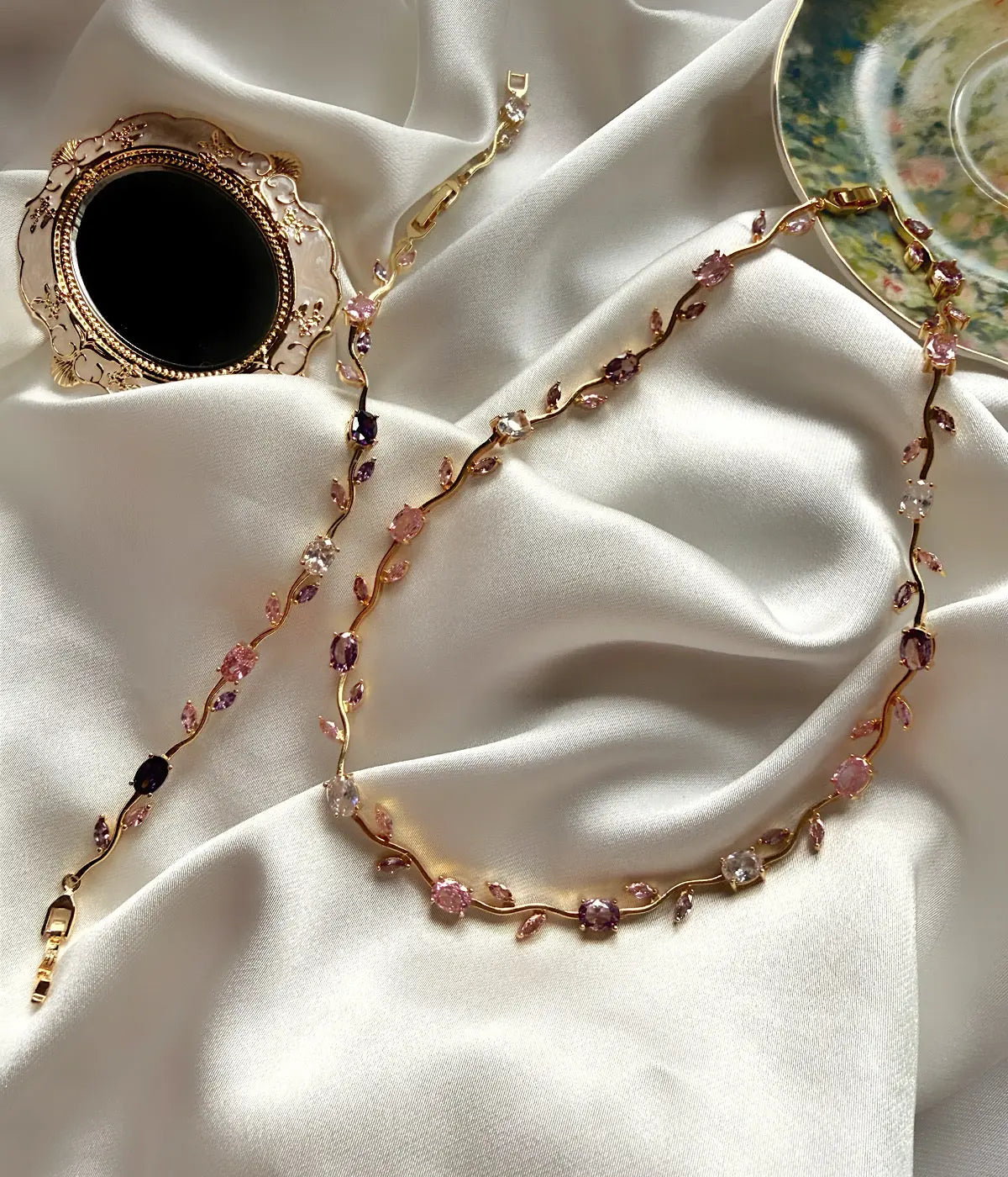 Violette Gold Vintage Set Vintage Aksesuar