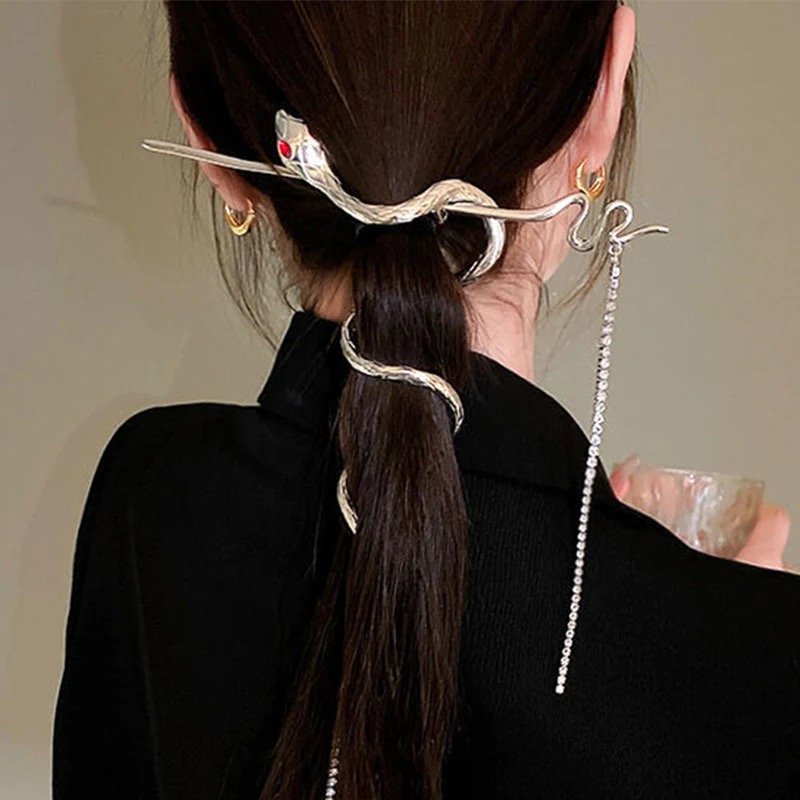 Yılan Tasarım Retro Toka