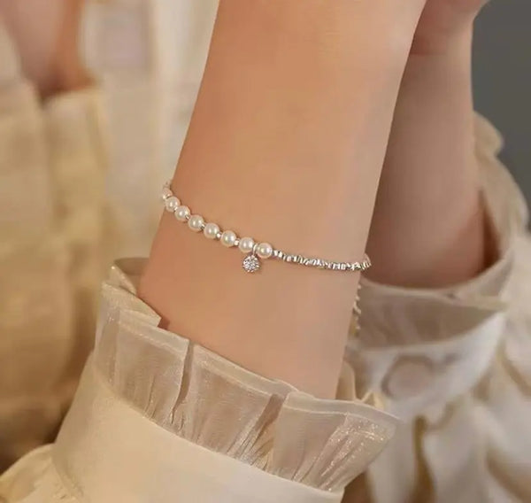Beauty Pearl Gümüş Bileklik
