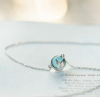 Deniz Kızı Gümüş Kolye