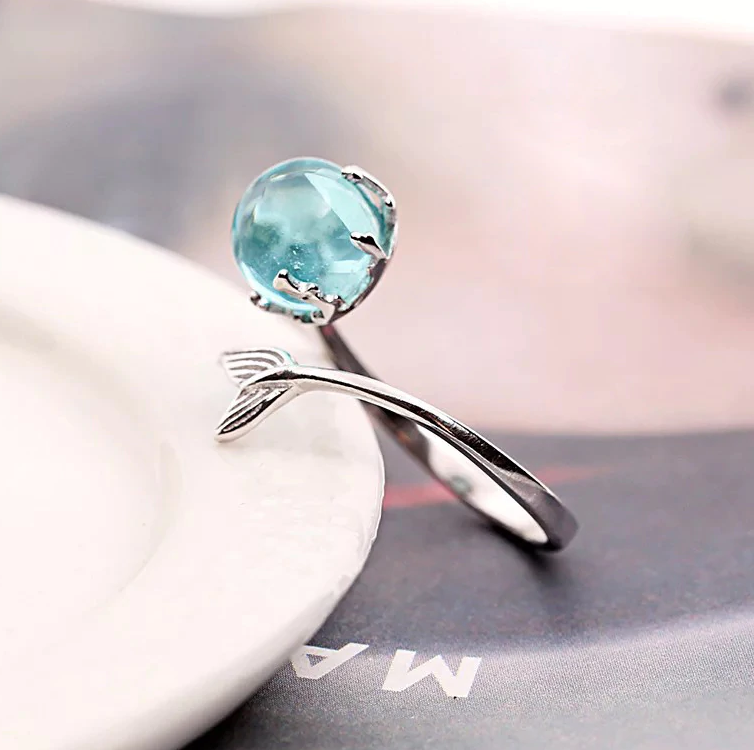 Deniz Kızı Gümüş Yüzük