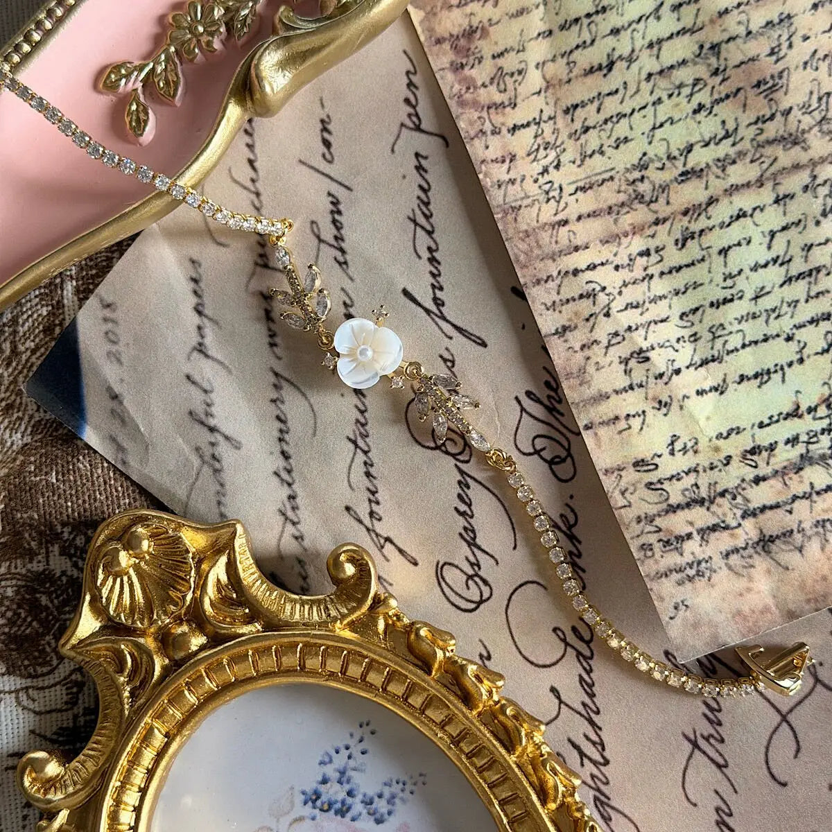 Düş Çiçeği Vintage Tasarım Bileklik Vintage Aksesuar