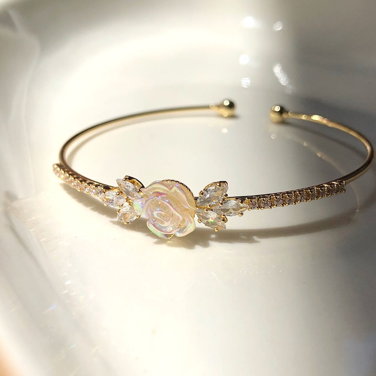 Gül Tasarım Vintage Halka Bileklik