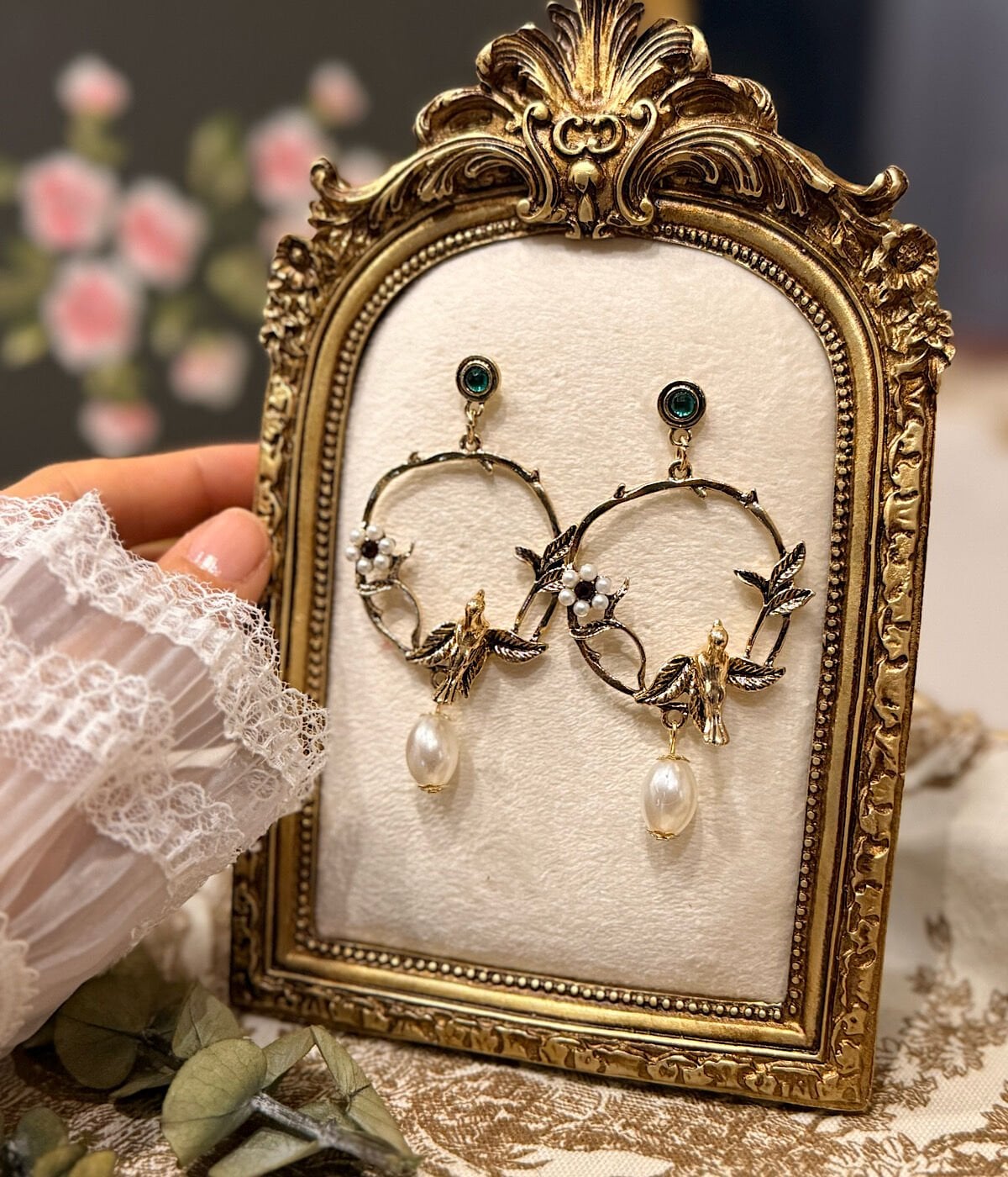 Vintage Tasarım Küpe