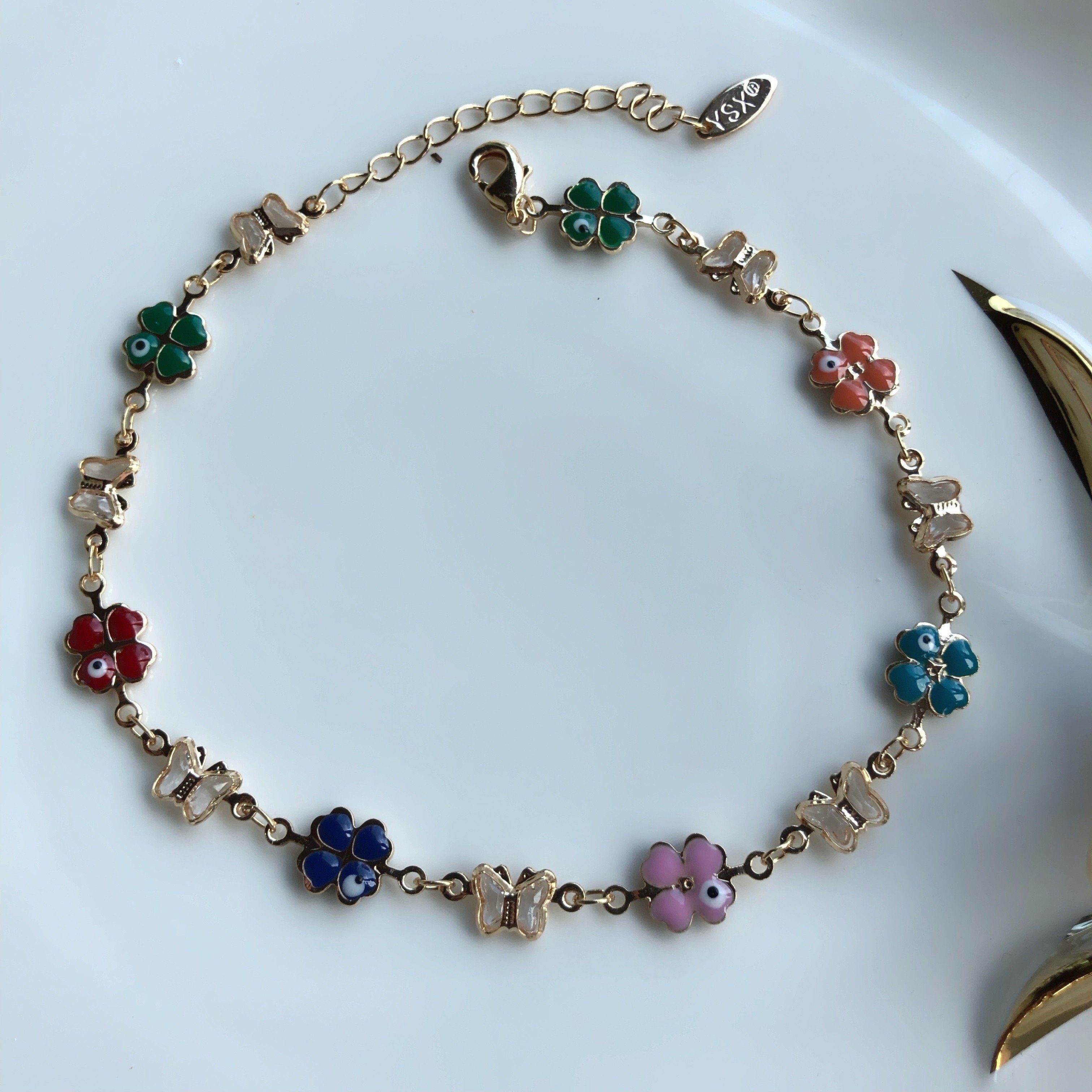 Renkli Yonca Tasarım Halhal