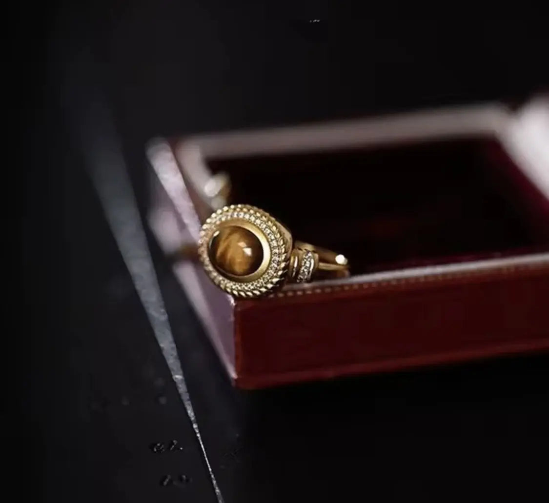 Vintage Stone Tasarım Yüzük