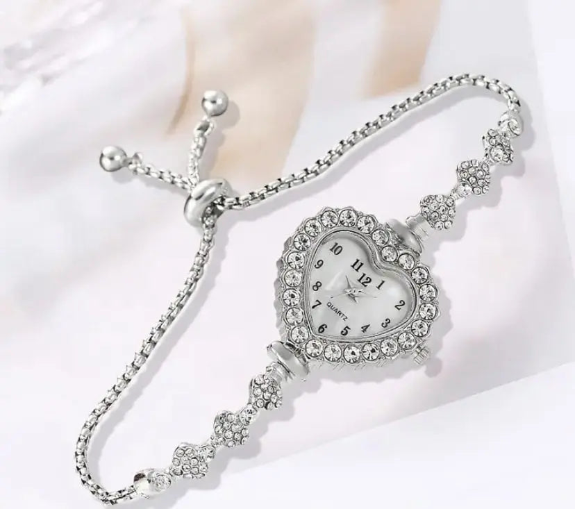 Vintage Heart Tasarım Saat
