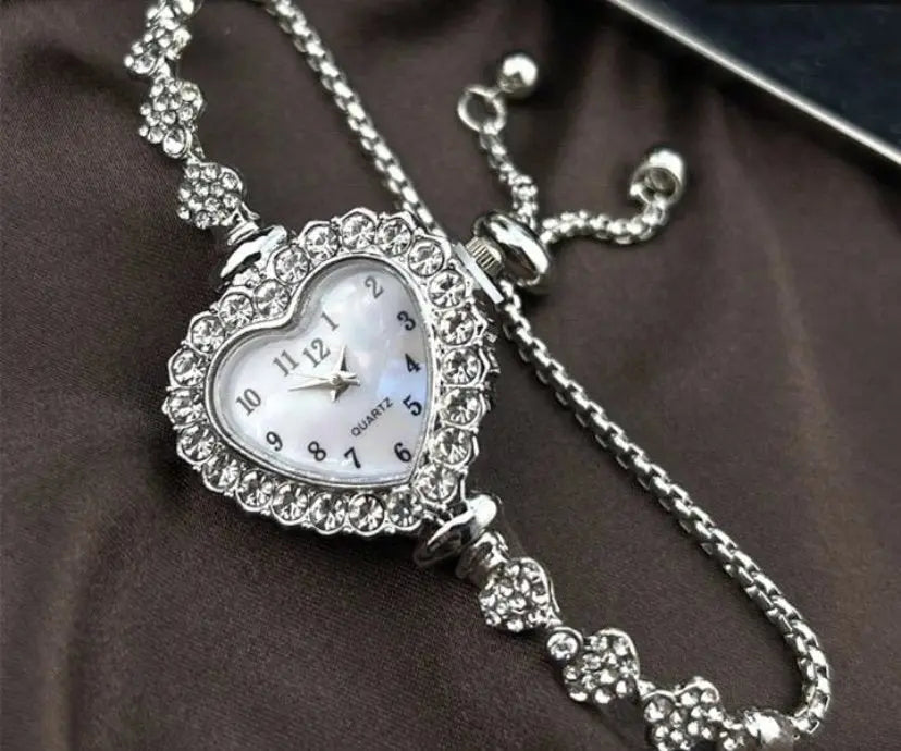 Vintage Heart Tasarım Saat