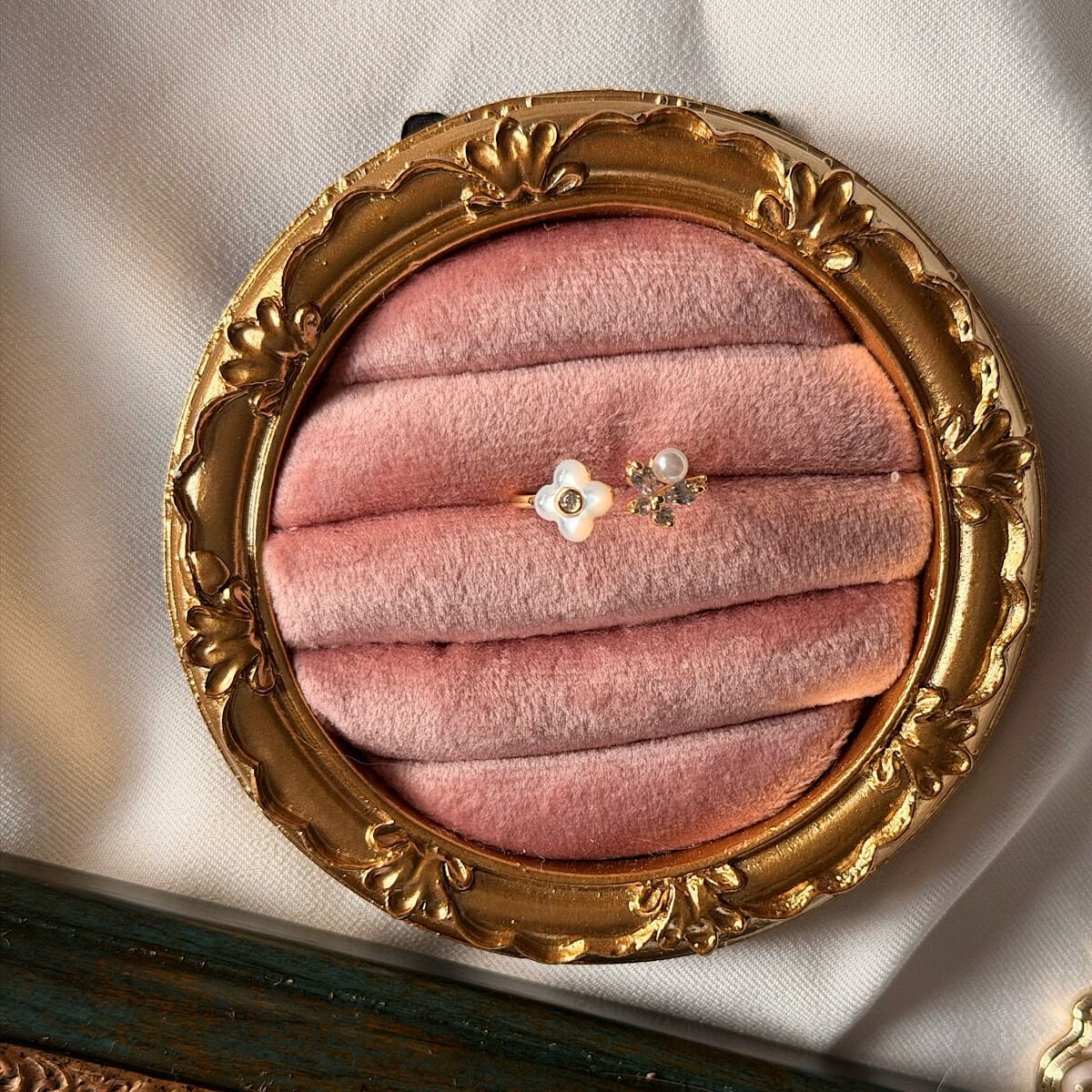 Peri Yoncası Tasarım Vintage Yüzük