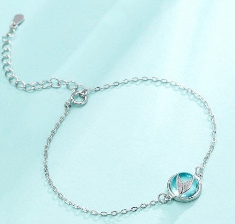 Deniz Kızı Gümüş Bileklik