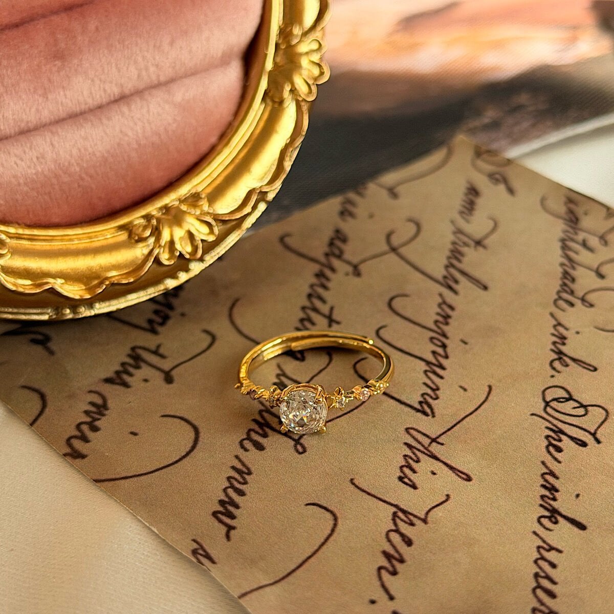 Vintage Tektaş Tasarım Yüzük